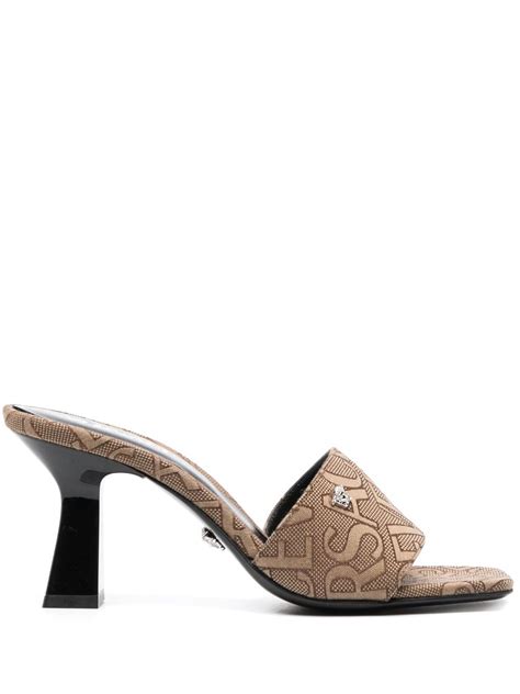 versace leopard mules|Versace Heels for Women .